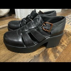 Vagabond black platforms